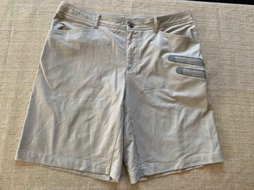 LULULEMON Shorts Performance Chino Beige Tan Men's POSIBLE XL